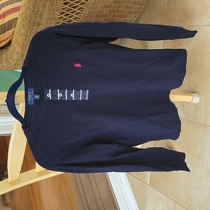 Polo ralph lauren navy henley large